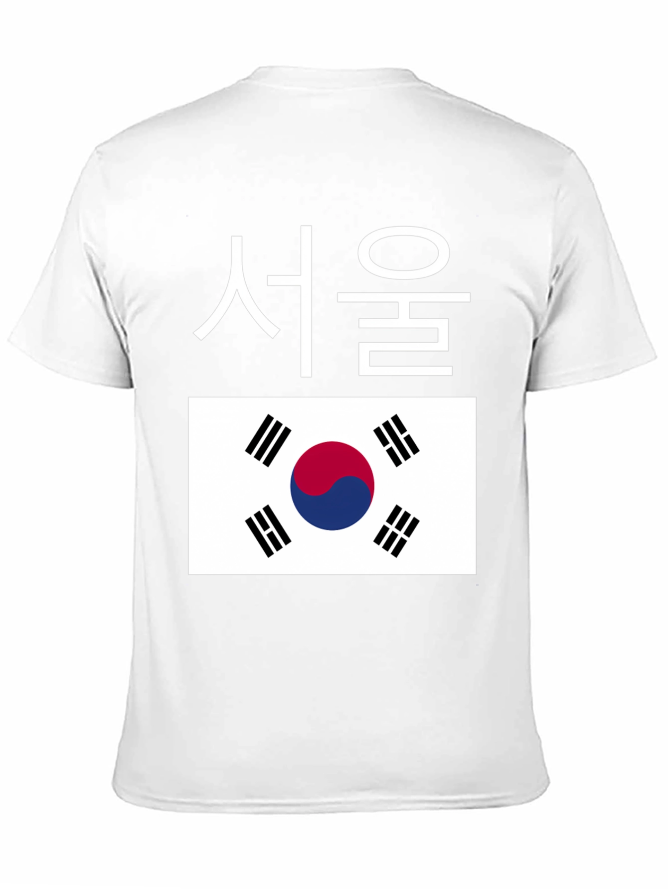Seoul Korea Flag T-Shirt