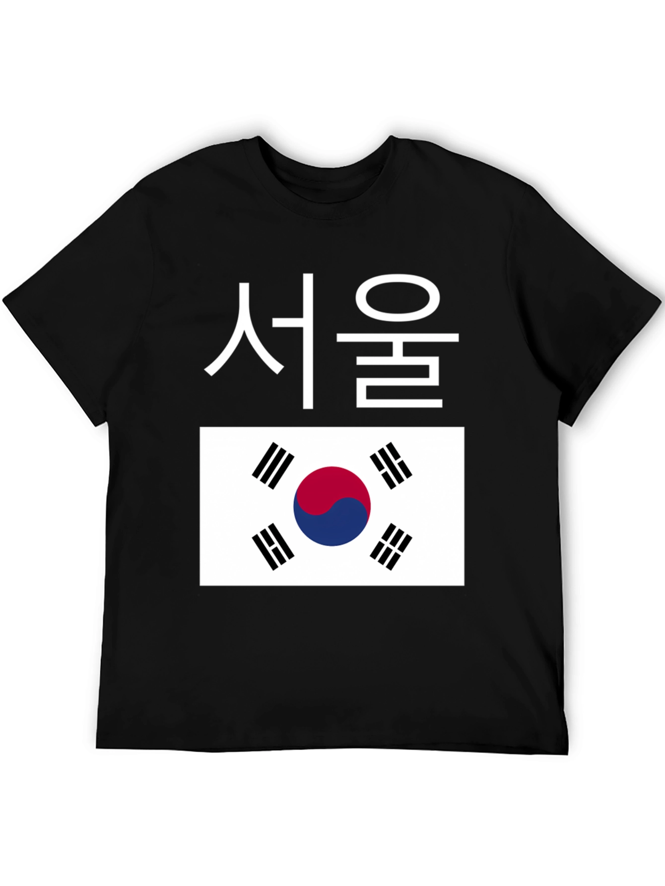 Seoul Korea Flag T-Shirt