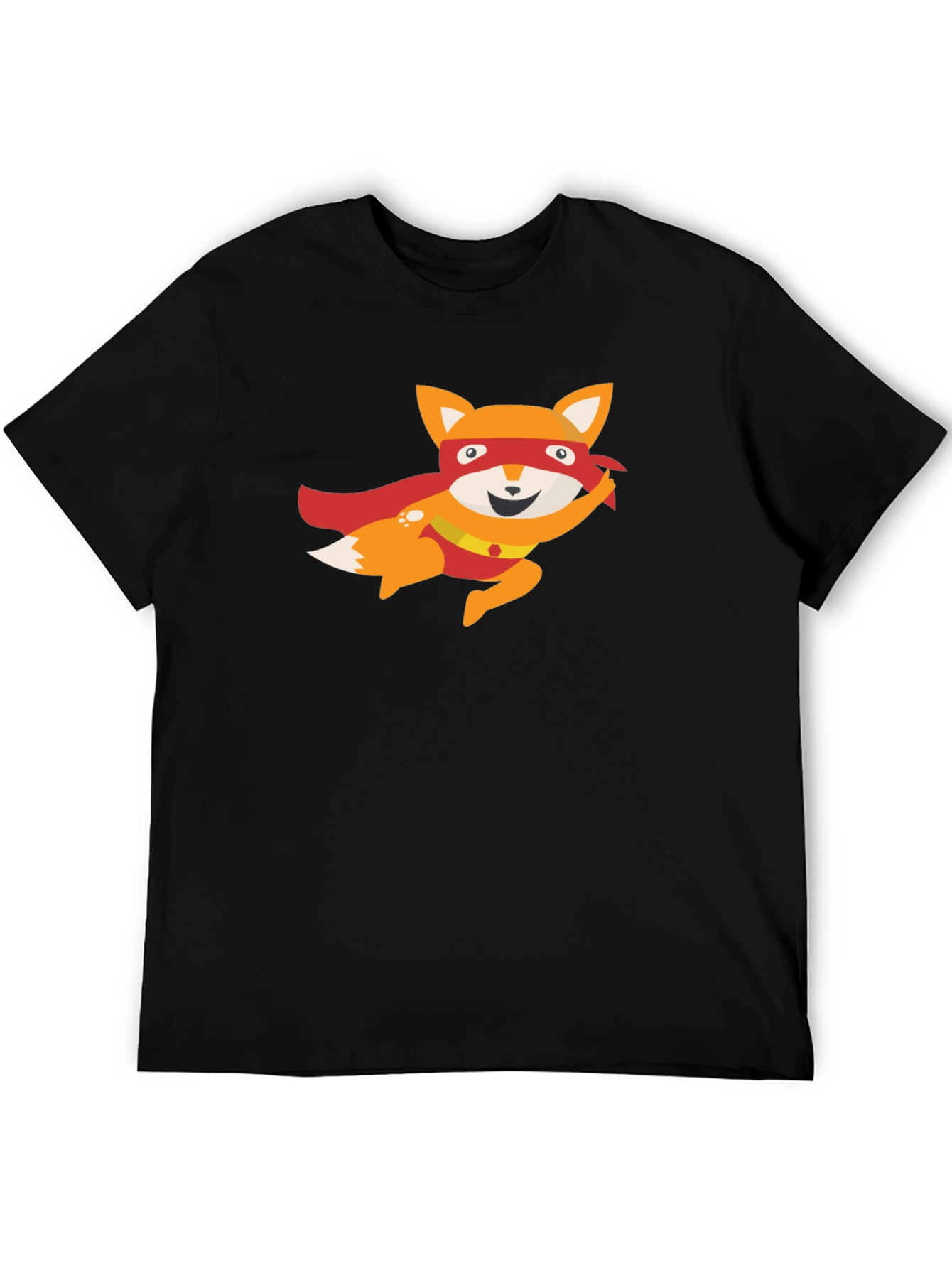 Super Fox Graphic Tee - Black