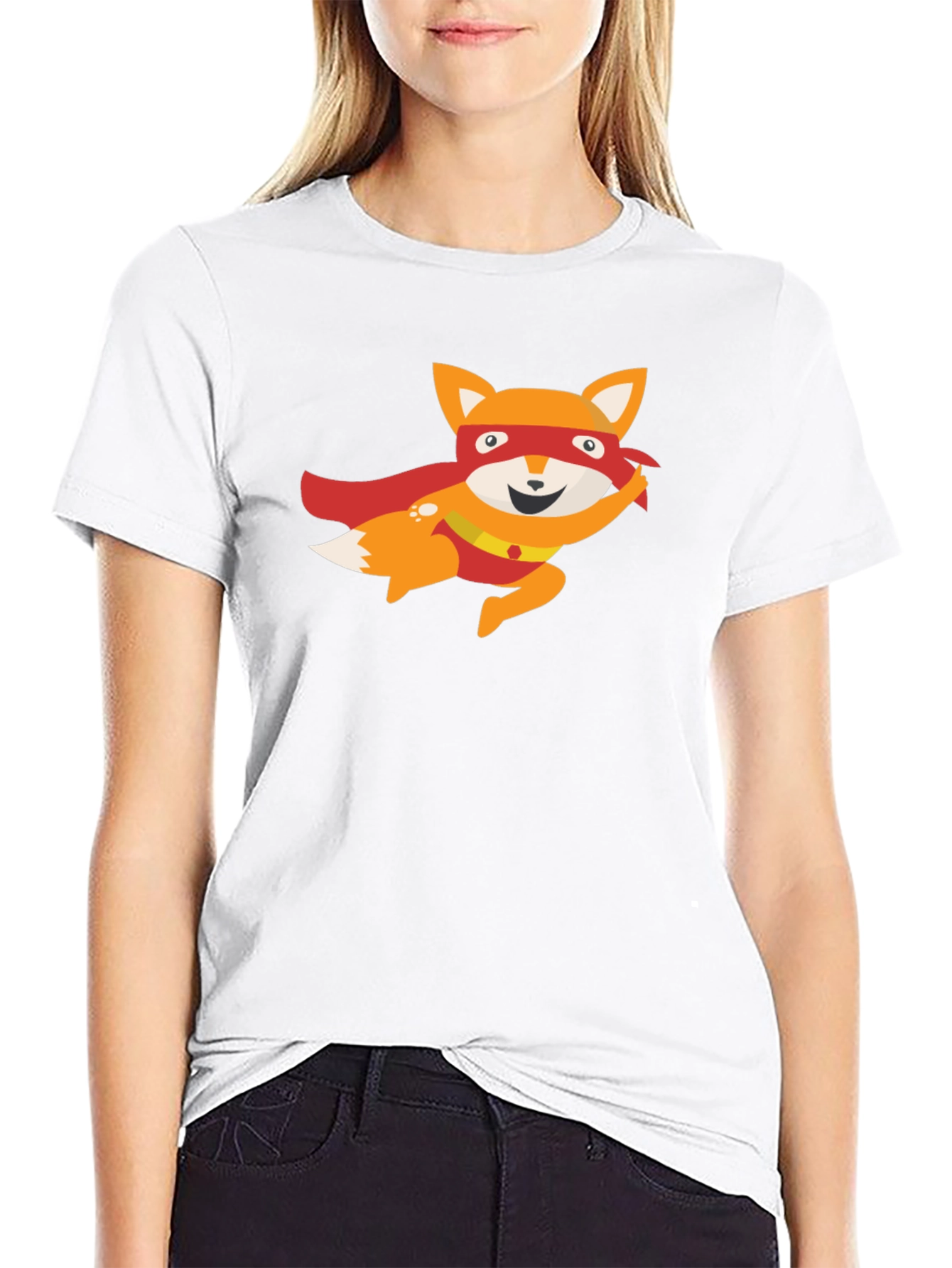 Super Fox Graphic Tee - Black
