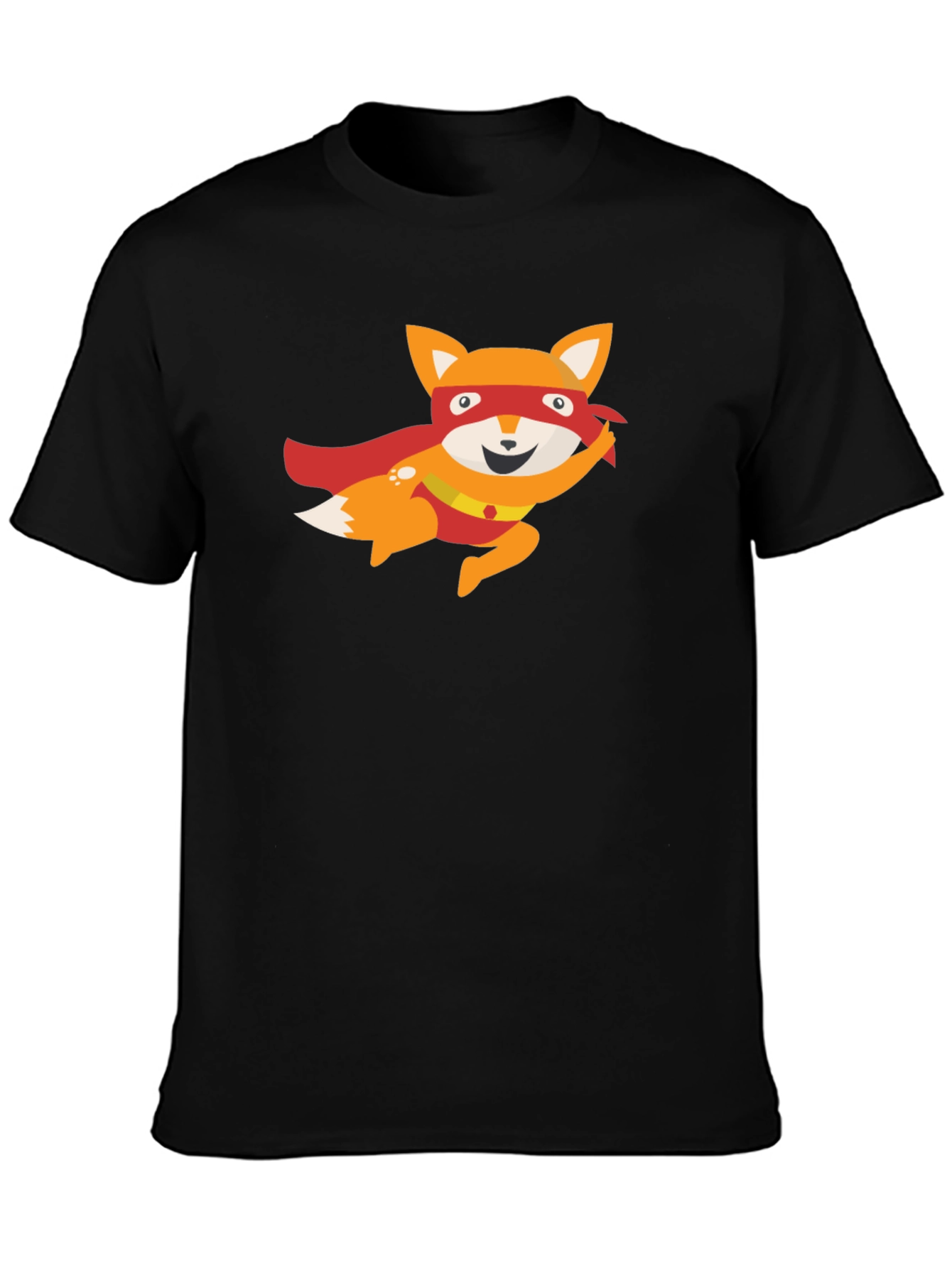 Super Fox Graphic Tee - Black