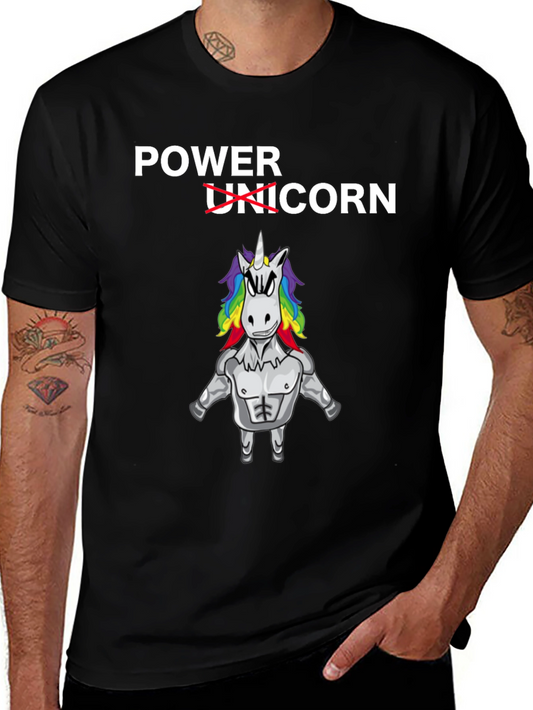 Power Unicorn Graphic T-Shirt - Strong & Unique