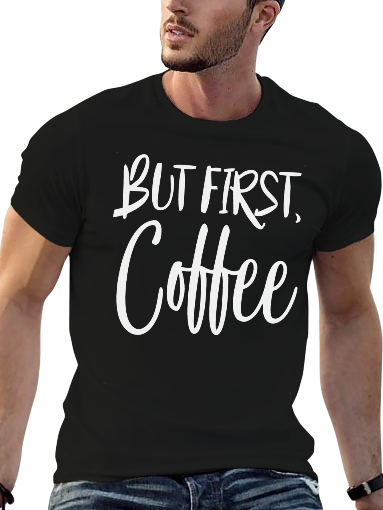 But First Coffee Graphic Tee Shirt