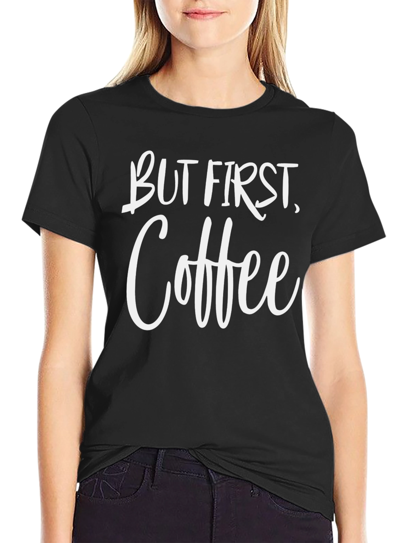 But First Coffee Graphic Tee Shirt