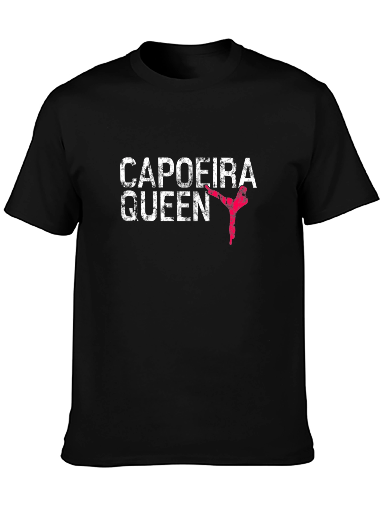 Capoeira Queen Graphic Tee - Black T-Shirt