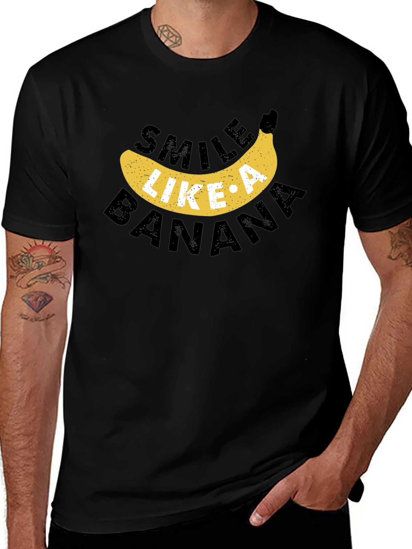 Smile Like A Banana Graphic Tee