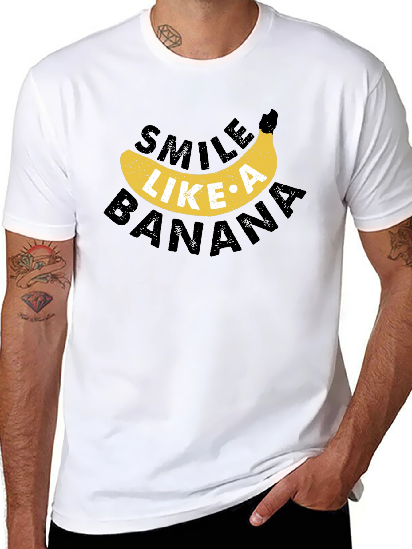 Smile Like A Banana Graphic Tee