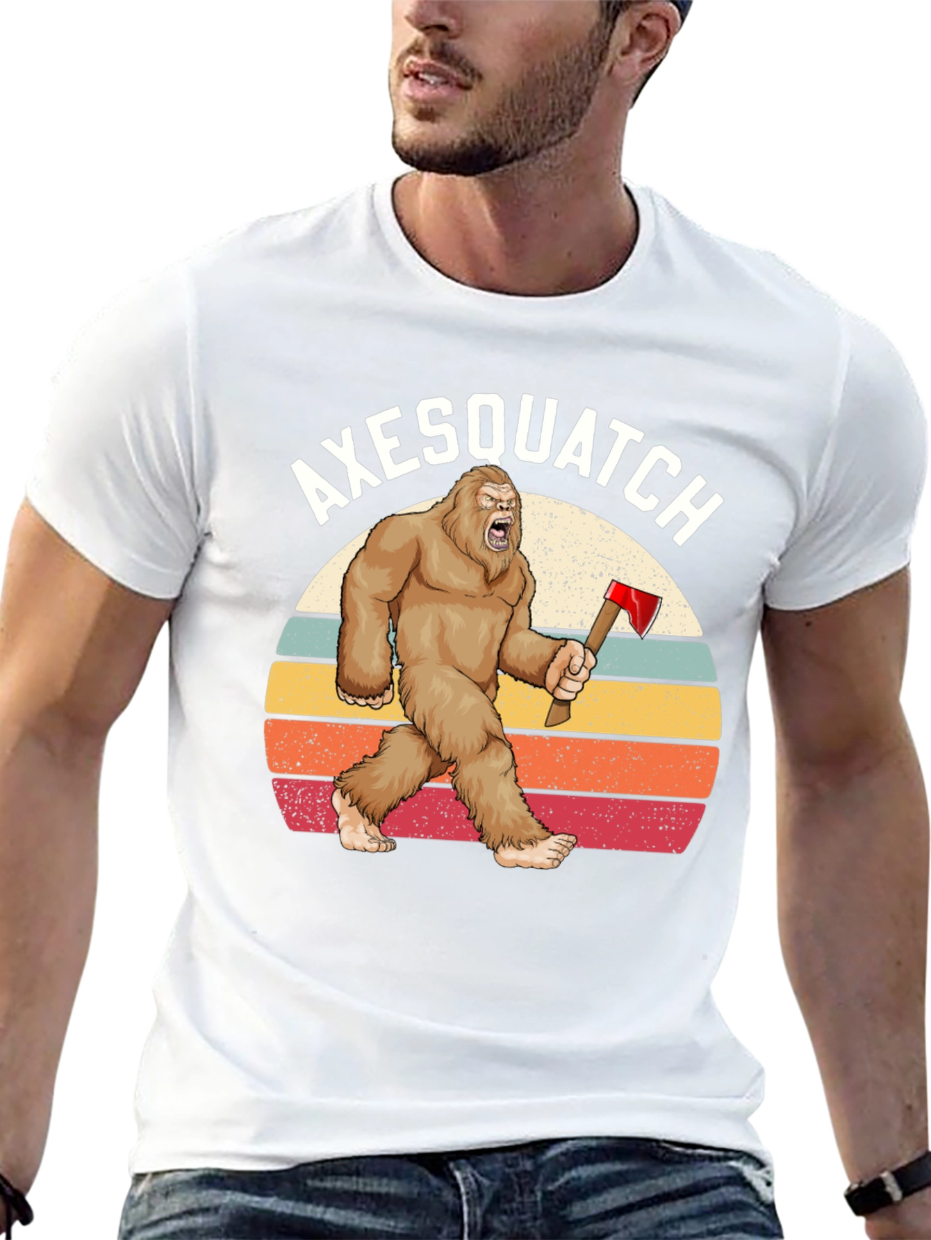 Axesquatch Graphic Tee - Bigfoot T-Shirt