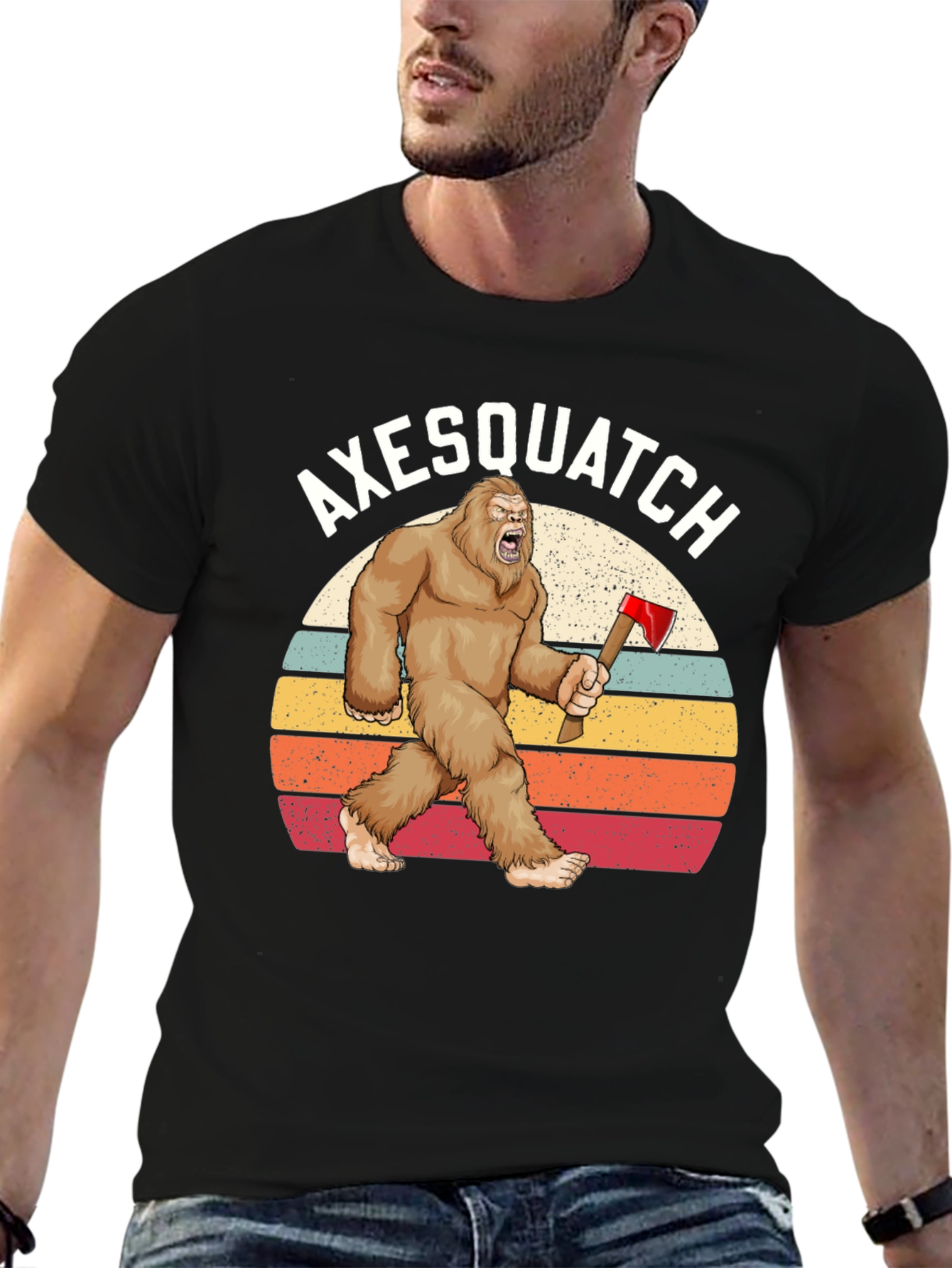 Axesquatch Graphic Tee - Bigfoot T-Shirt