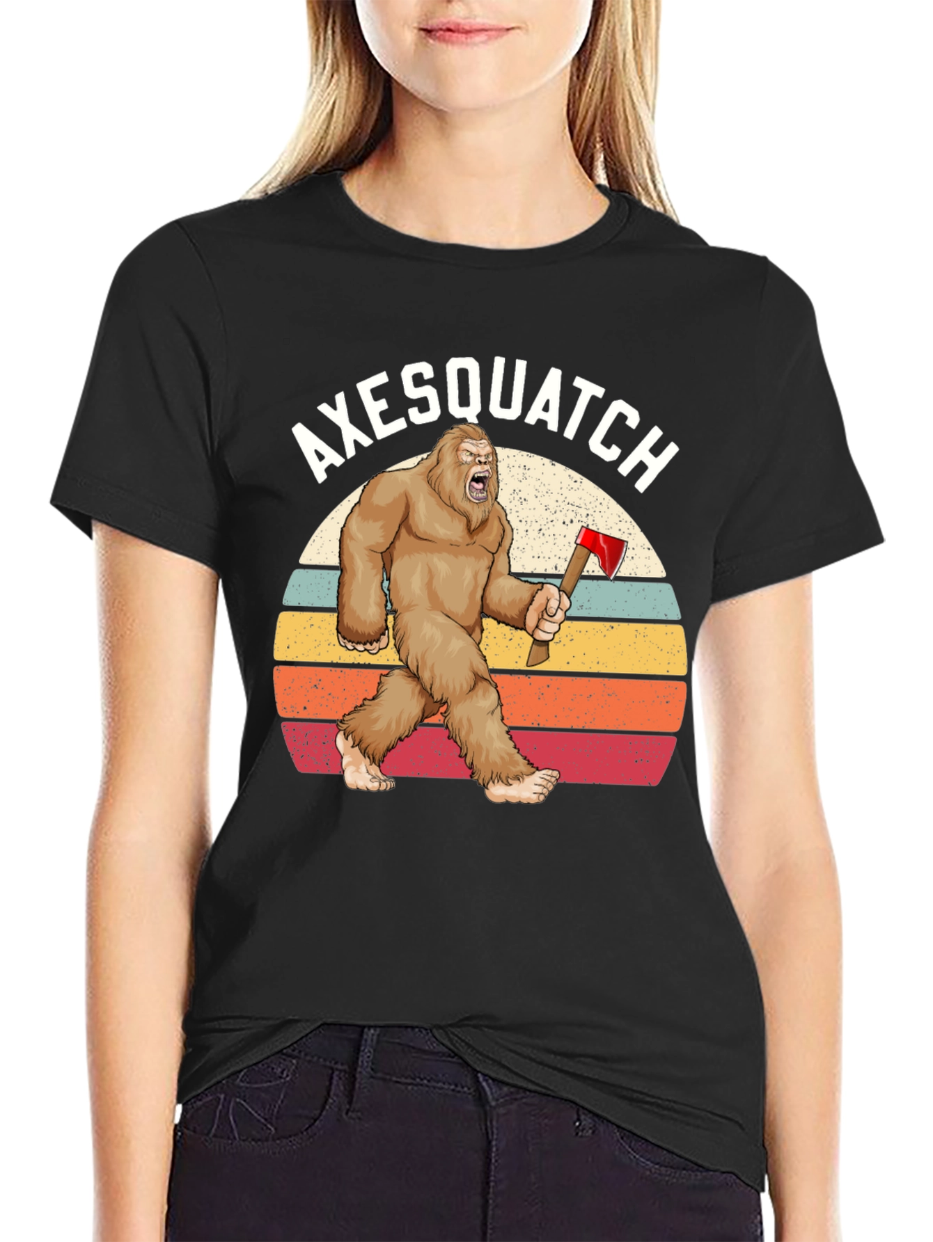 Axesquatch Graphic Tee - Bigfoot T-Shirt