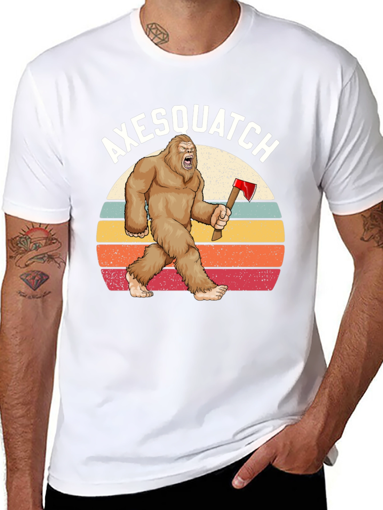 Axesquatch Graphic Tee - Bigfoot T-Shirt