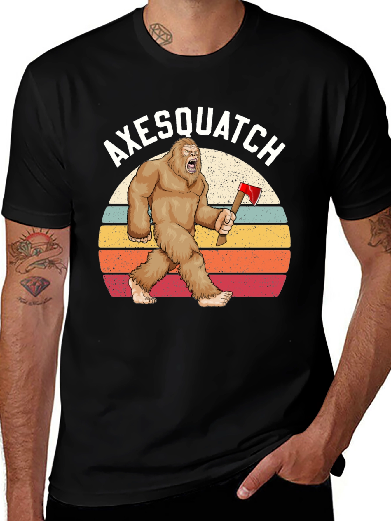 Axesquatch Graphic Tee - Bigfoot T-Shirt