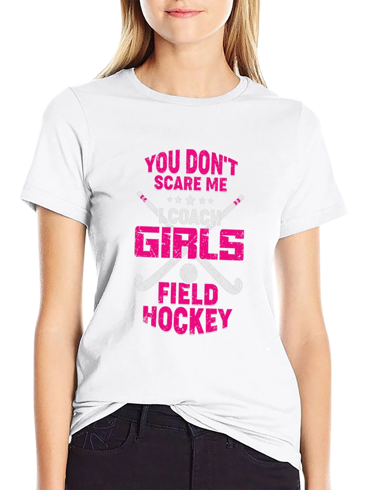 Field Hockey Coach Graphic Tee