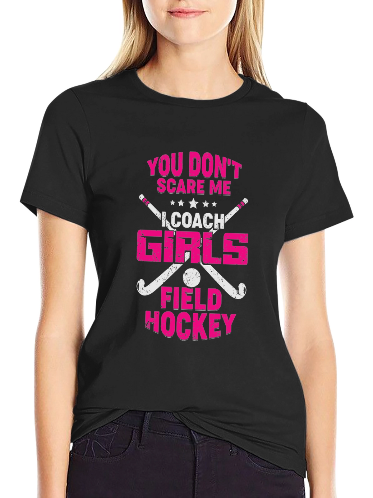 Field Hockey Coach Graphic Tee