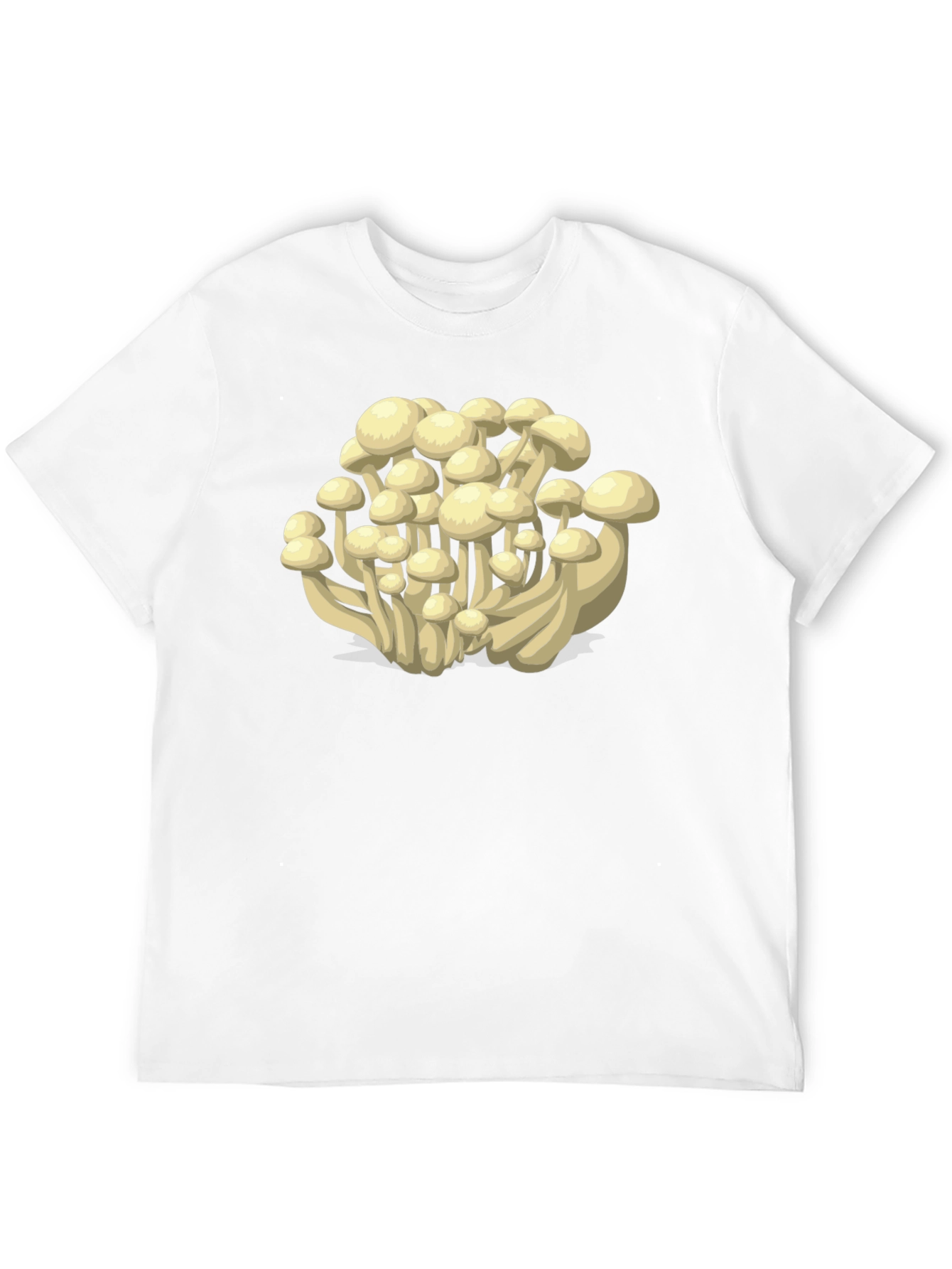 Mushroom Print T-Shirt - Funky Fungi Fashion