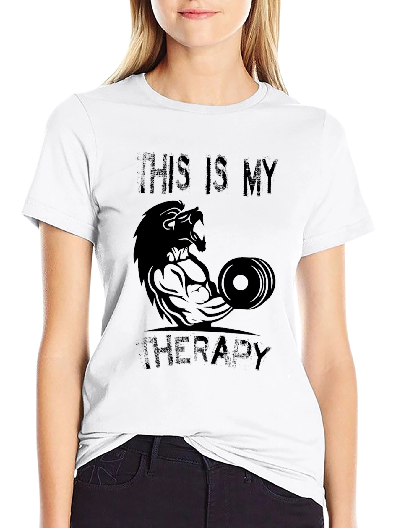 Lion Therapy Gym T-Shirt