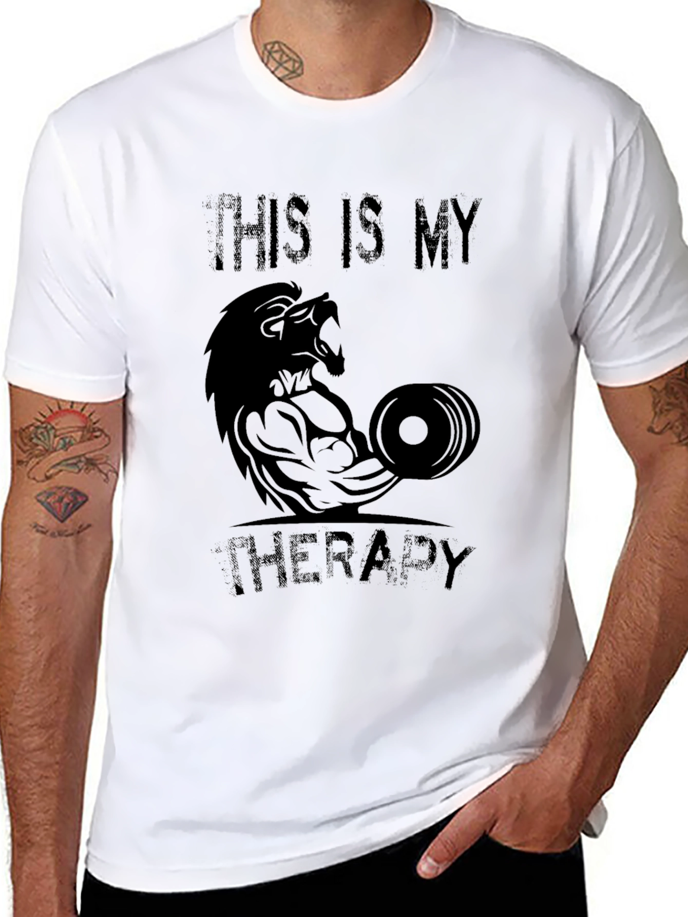 Lion Therapy Gym T-Shirt