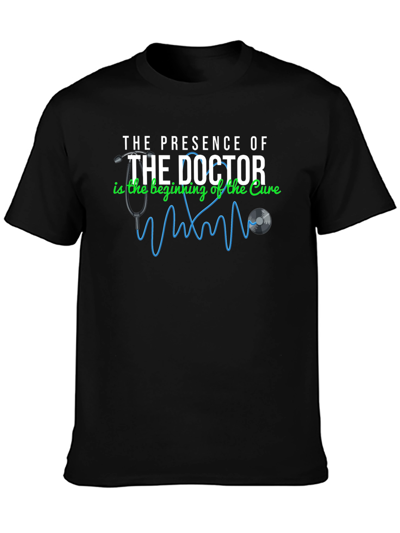 The Doctor Is The Cure Graphic T-Shirt