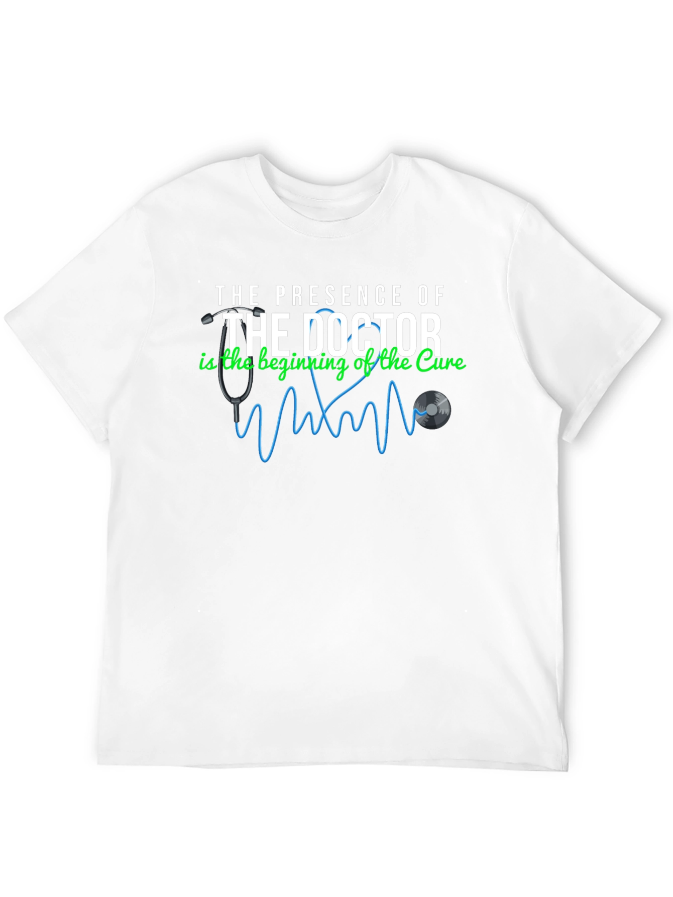 The Doctor Is The Cure Graphic T-Shirt