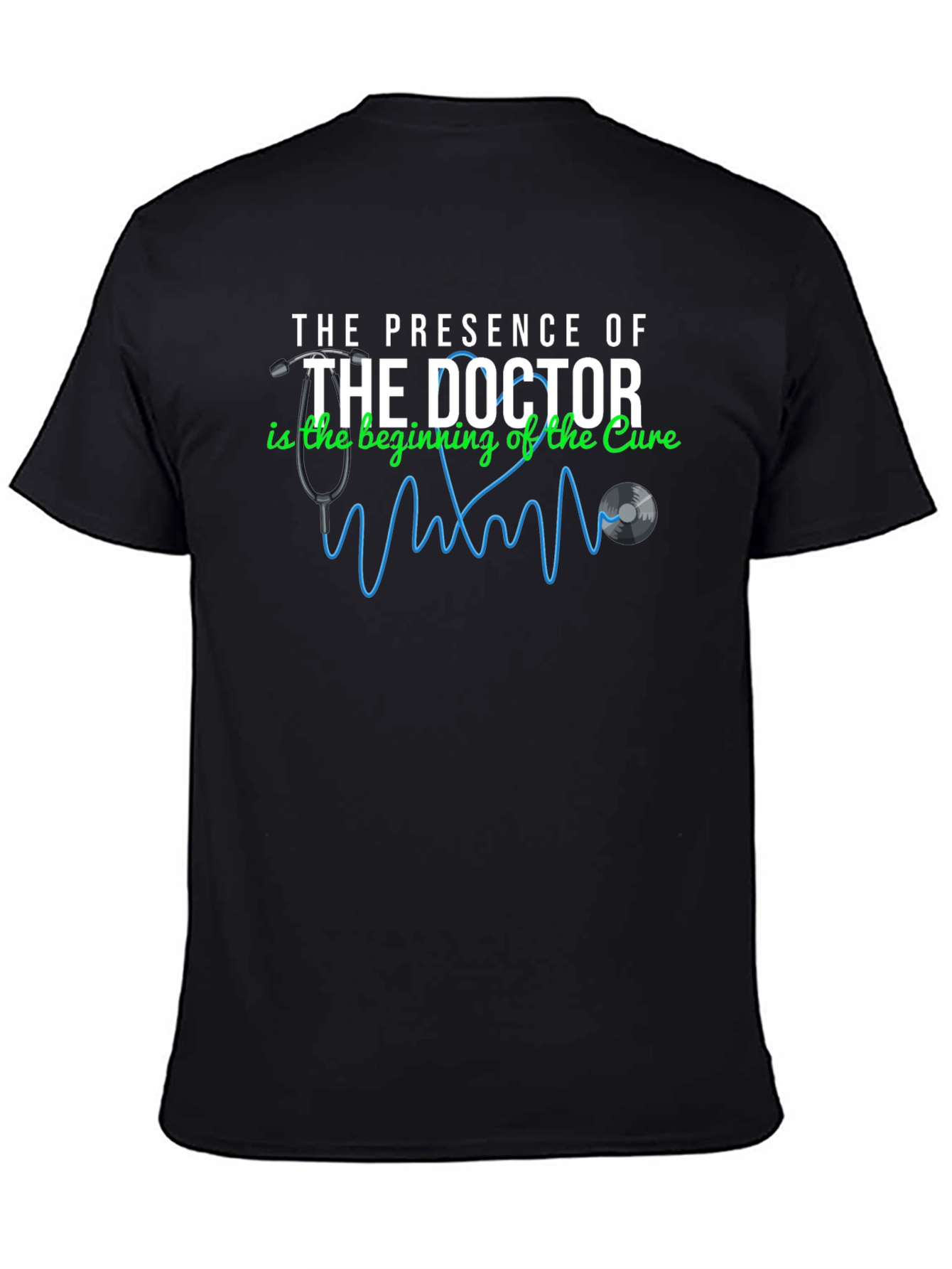 The Doctor Is The Cure Graphic T-Shirt