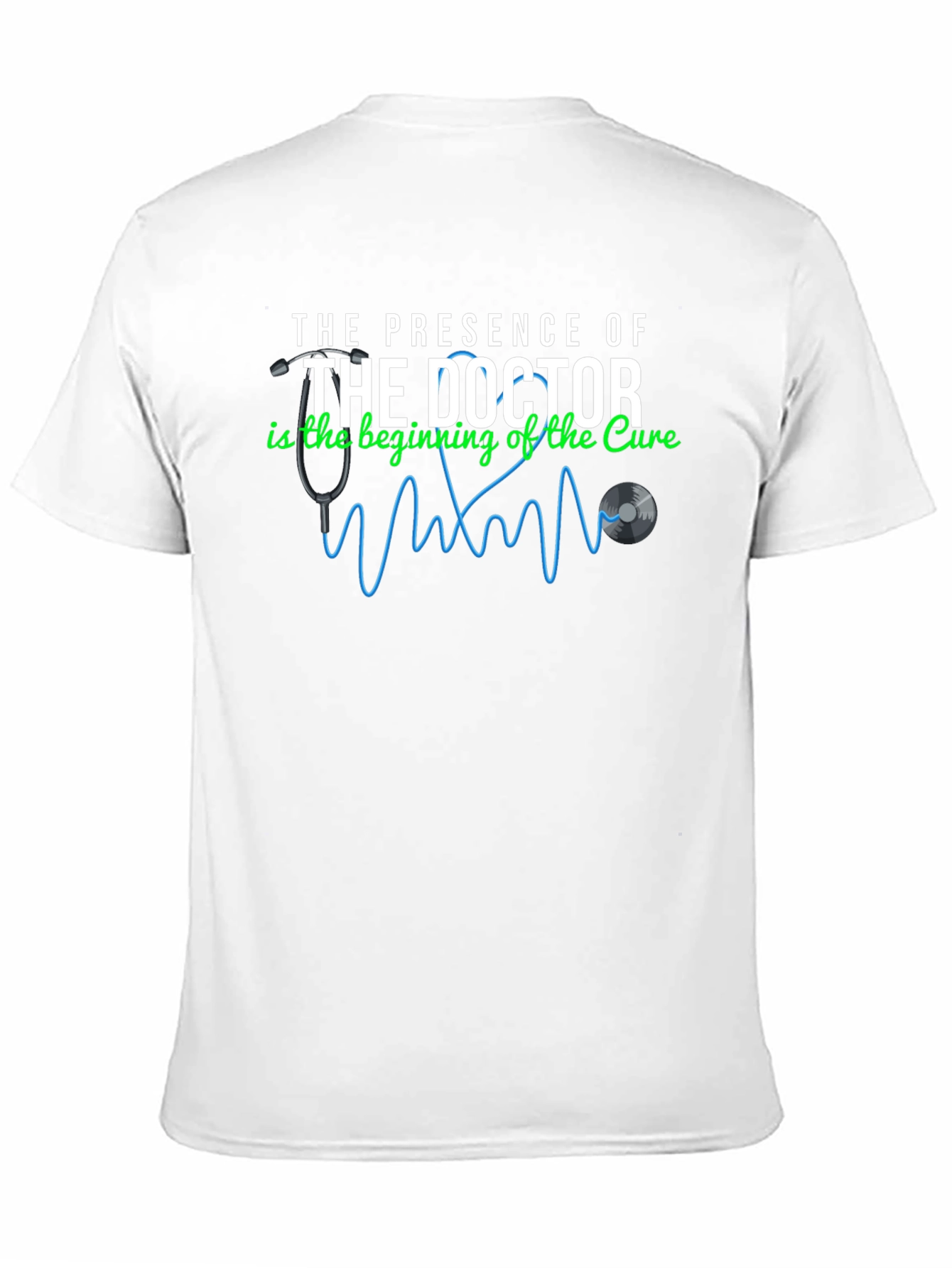 The Doctor Is The Cure Graphic T-Shirt