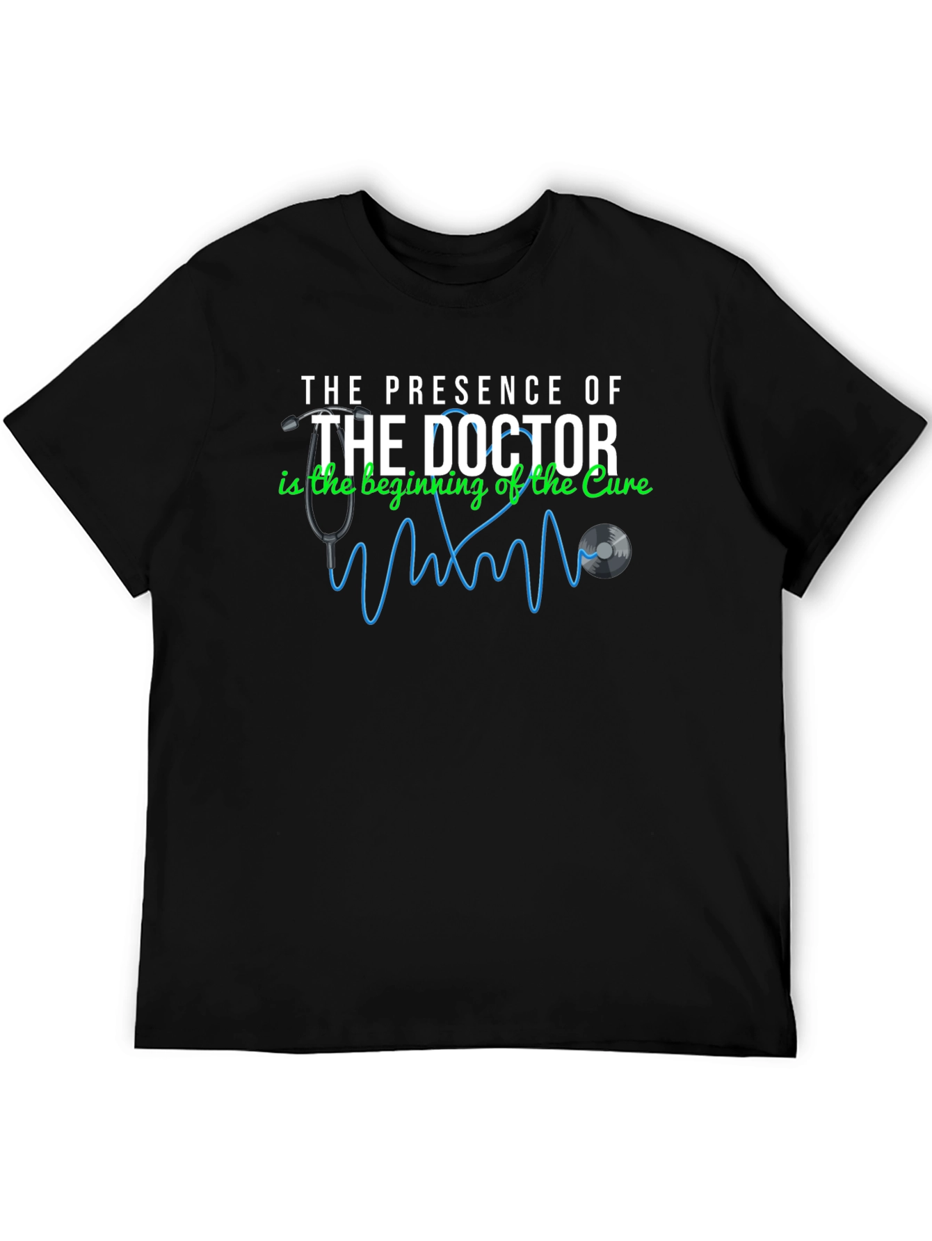 The Doctor Is The Cure Graphic T-Shirt