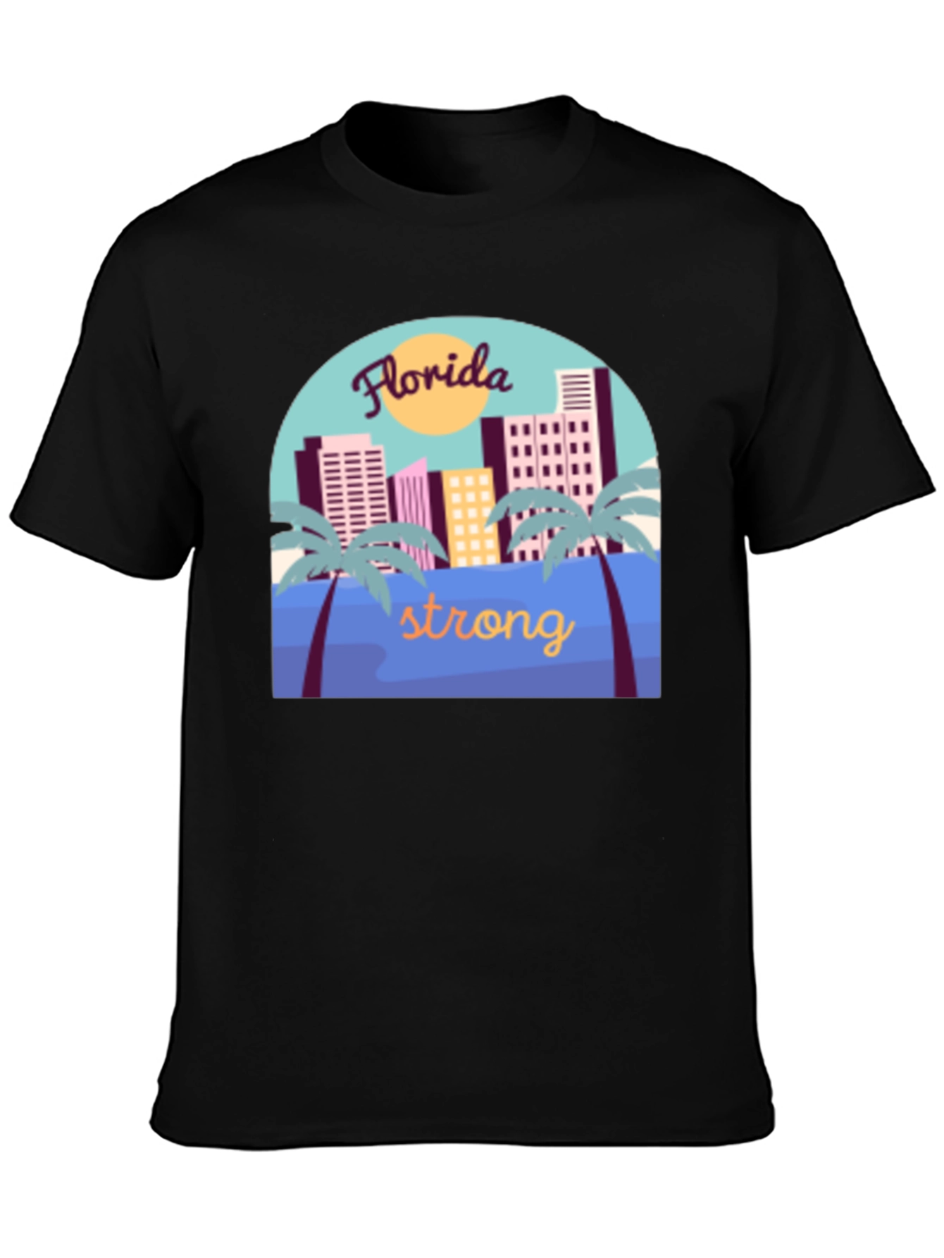 Florida Strong T-Shirt - Cityscape Design