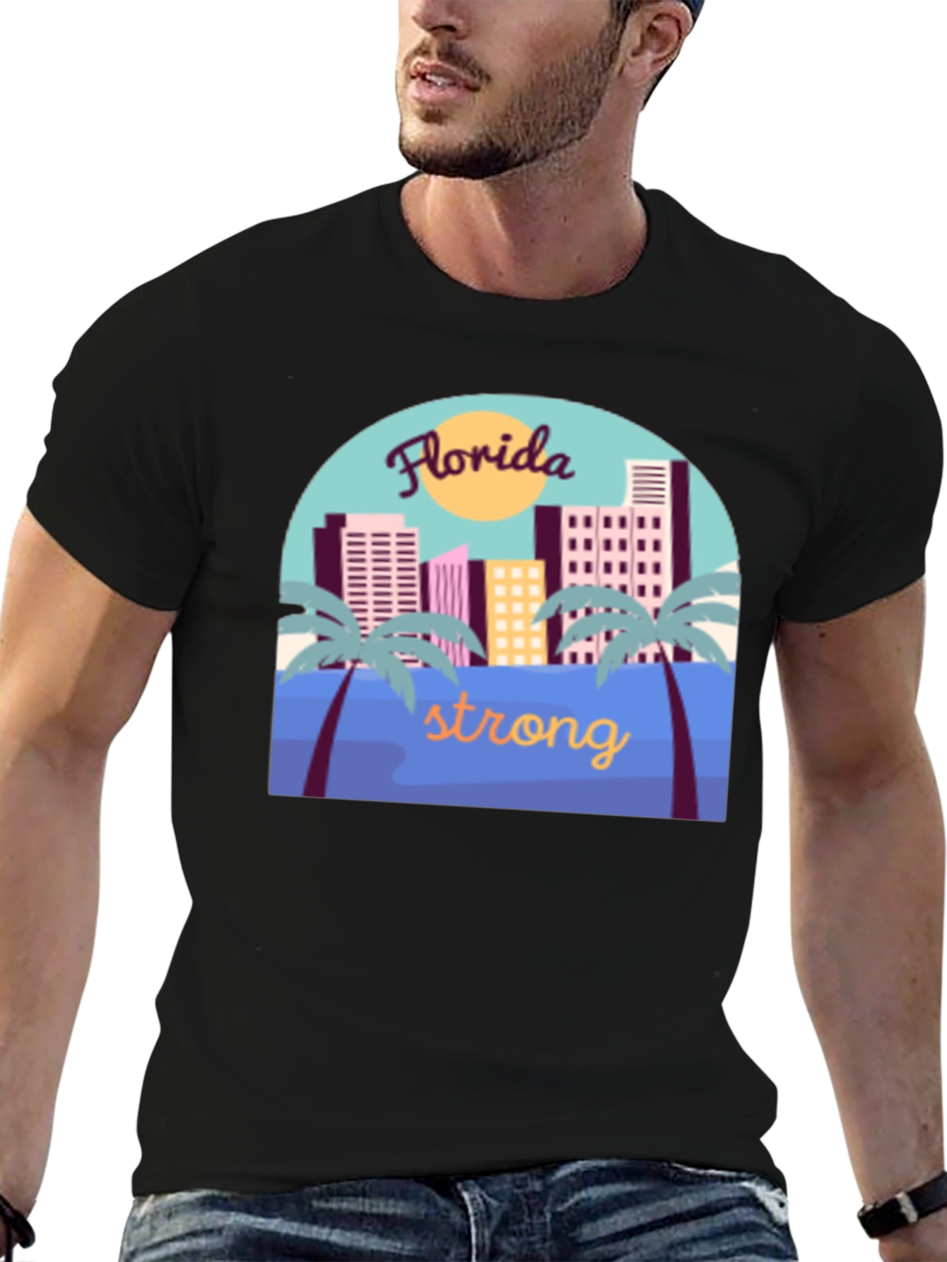 Florida Strong T-Shirt - Cityscape Design