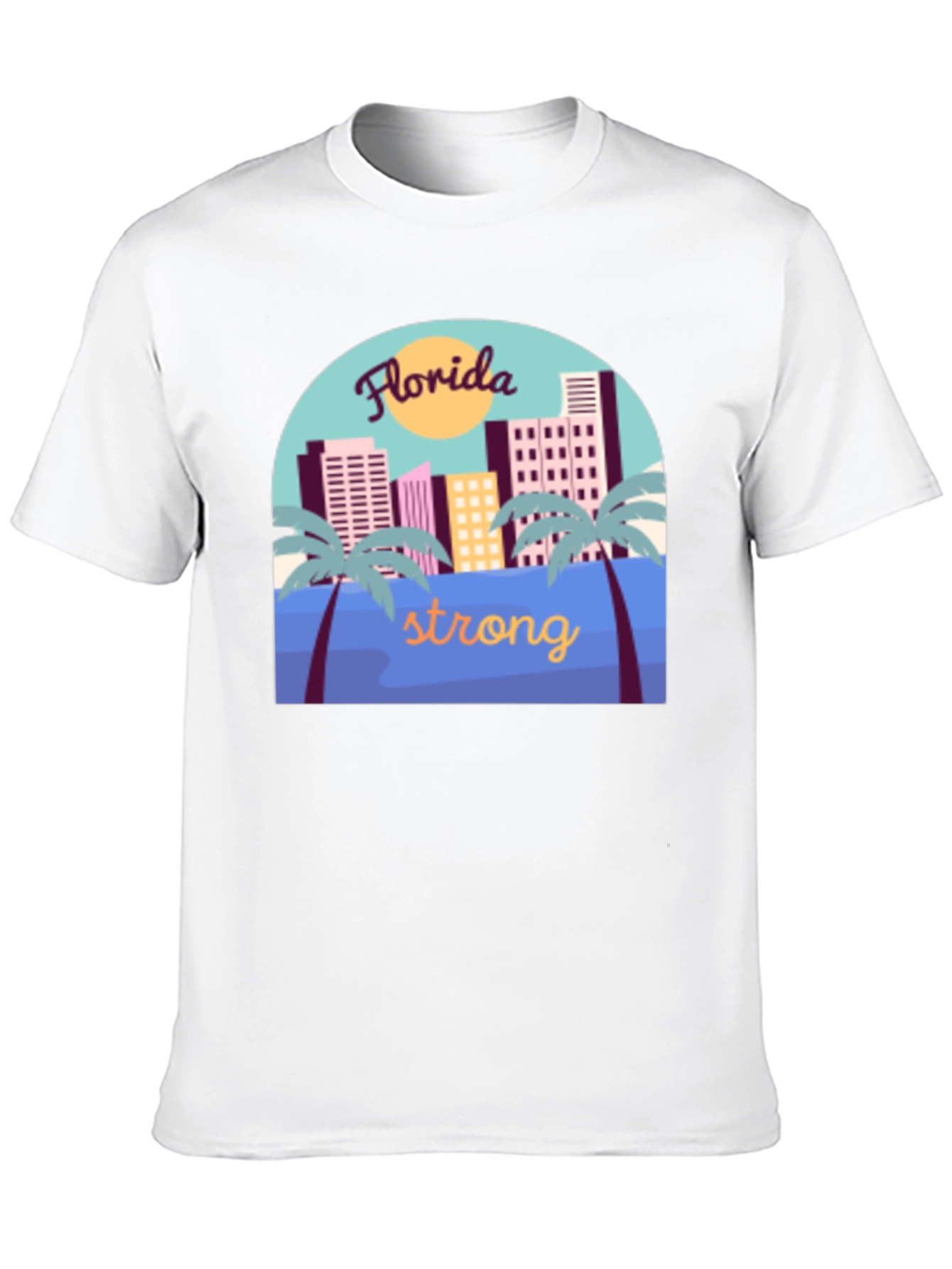 Florida Strong T-Shirt - Cityscape Design