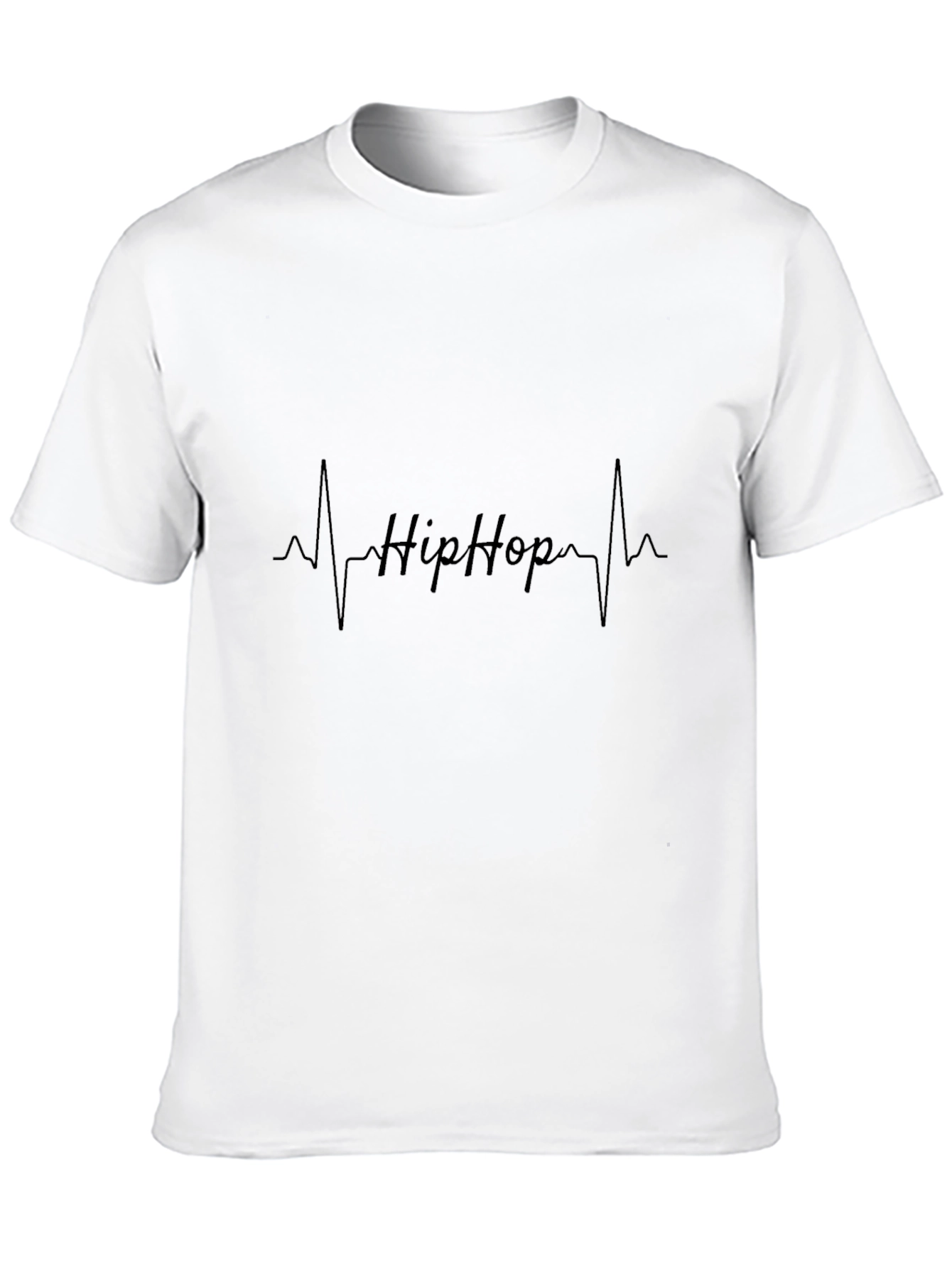 HipHop Heartbeat T-Shirt - Trendy Music Lover Tee