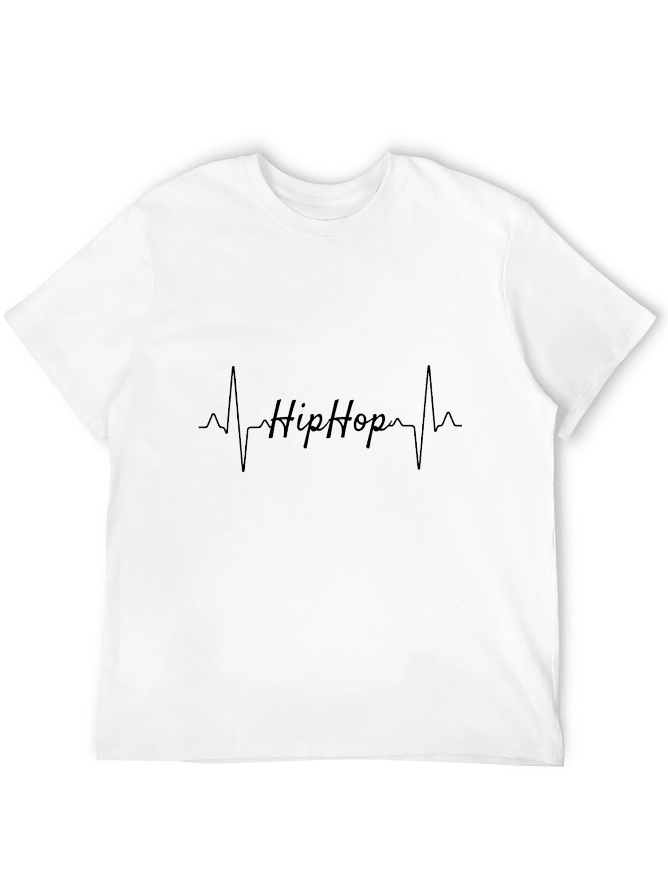 HipHop Heartbeat T-Shirt - Trendy Music Lover Tee