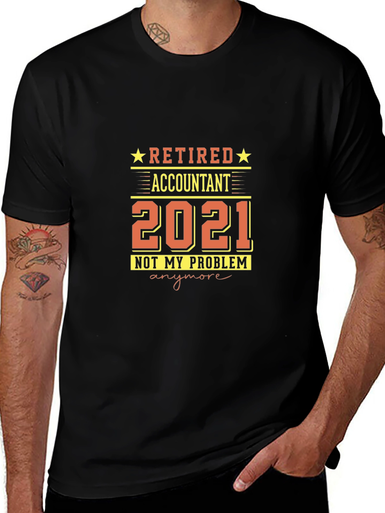 Retired Accountant 2021 T-Shirt