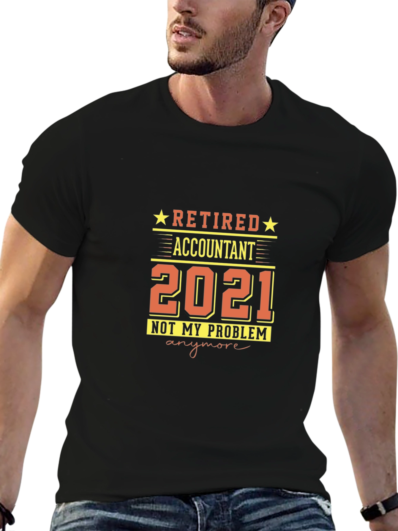 Retired Accountant 2021 T-Shirt