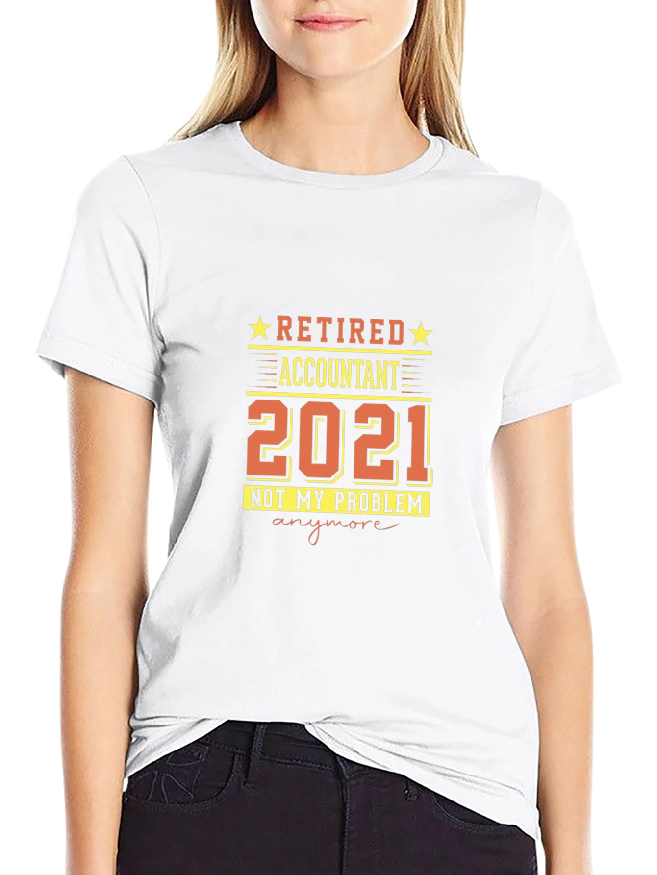 Retired Accountant 2021 T-Shirt