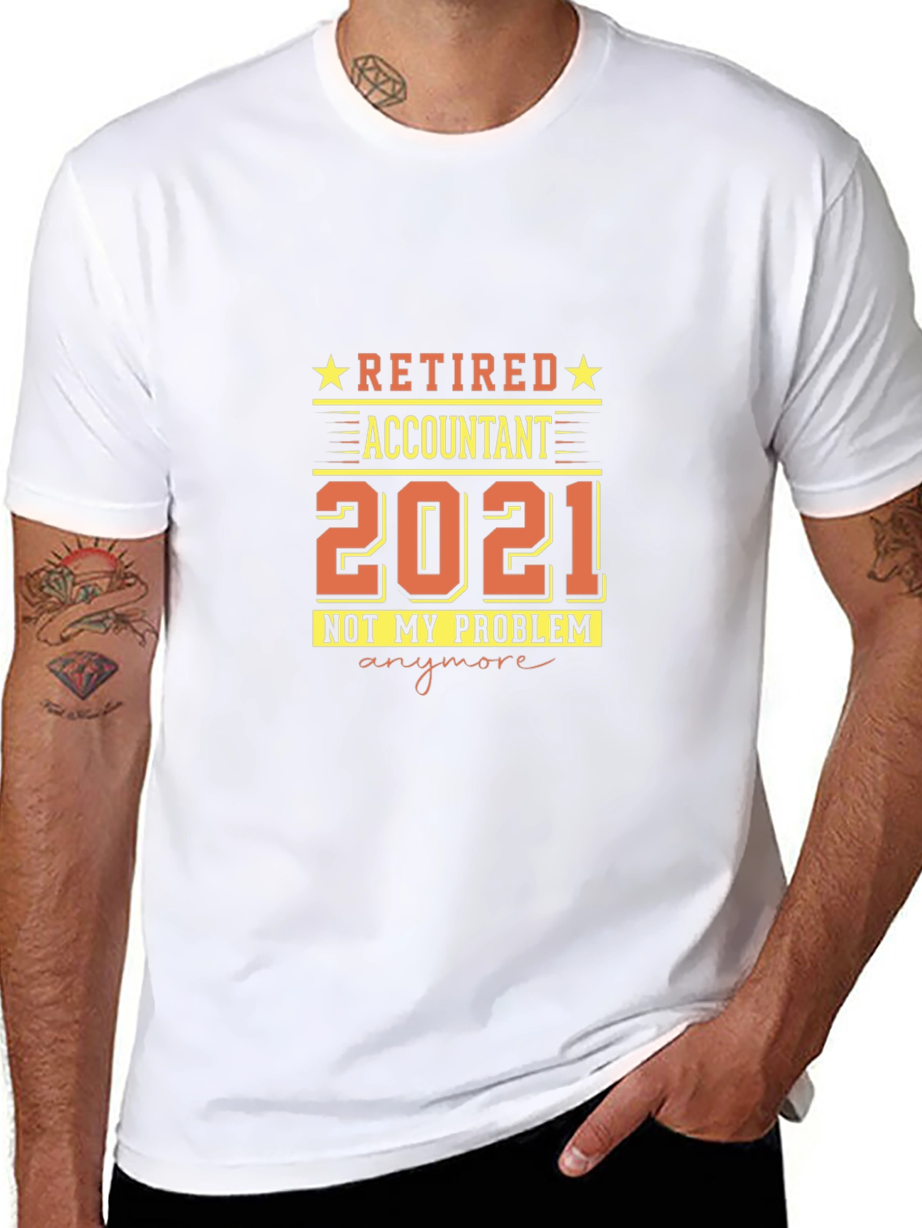 Retired Accountant 2021 T-Shirt