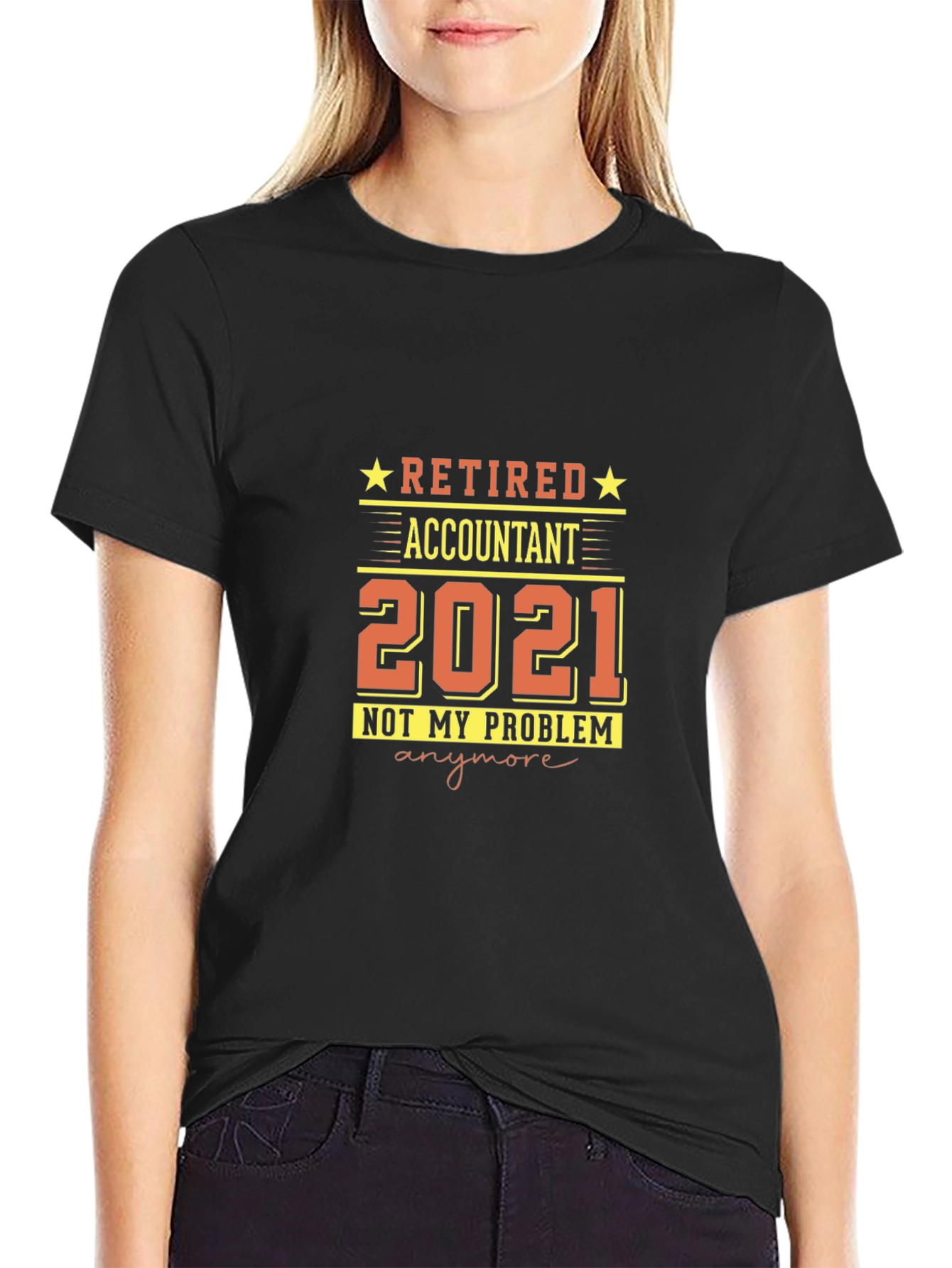 Retired Accountant 2021 T-Shirt