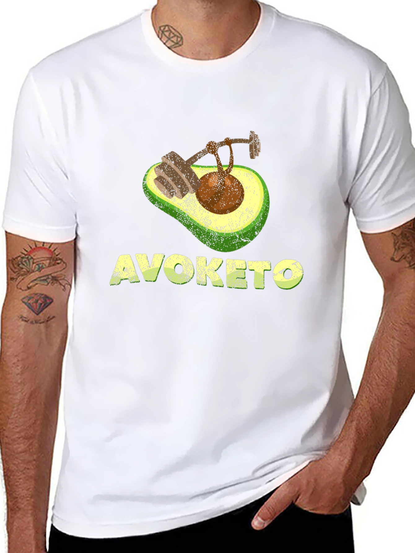 Avoketo Funny Workout Shirt
