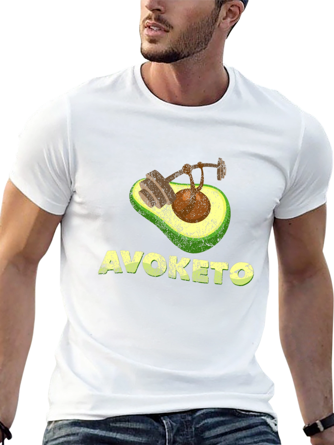 Avoketo Funny Workout Shirt