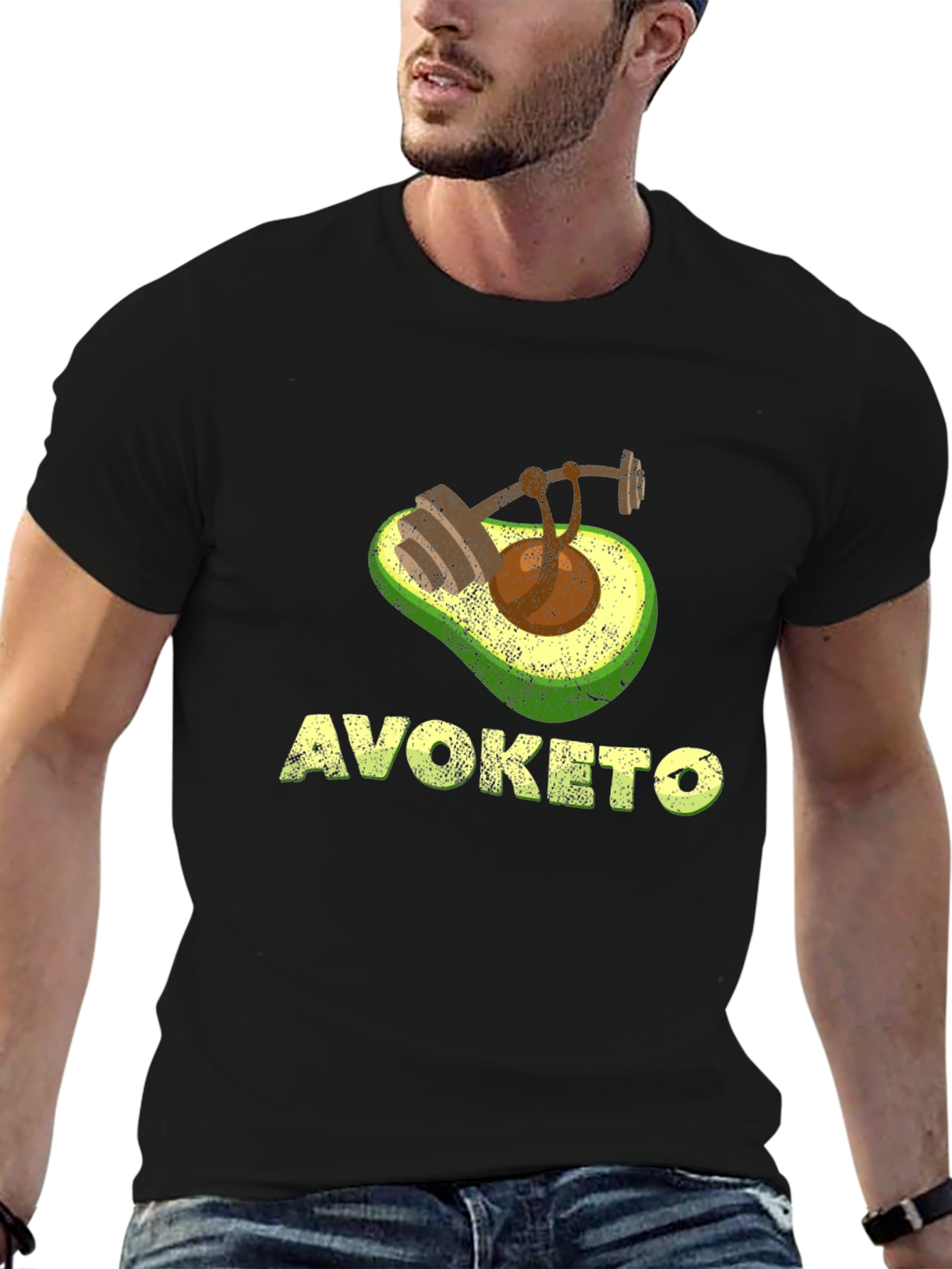 Avoketo Funny Workout Shirt