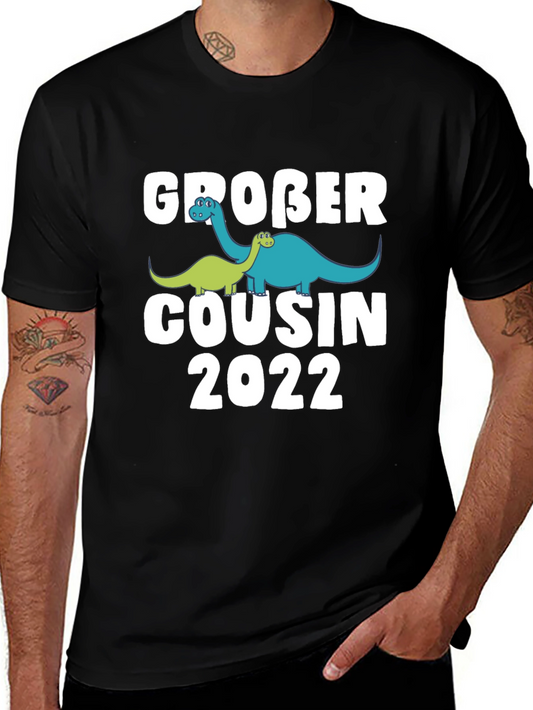 Großer Cousin 2022 Dinosaur T-Shirt