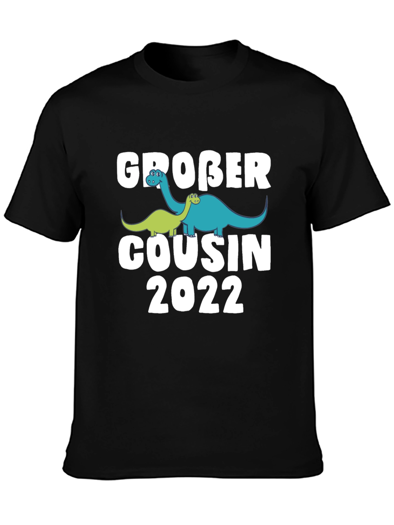 Großer Cousin 2022 Dinosaur T-Shirt