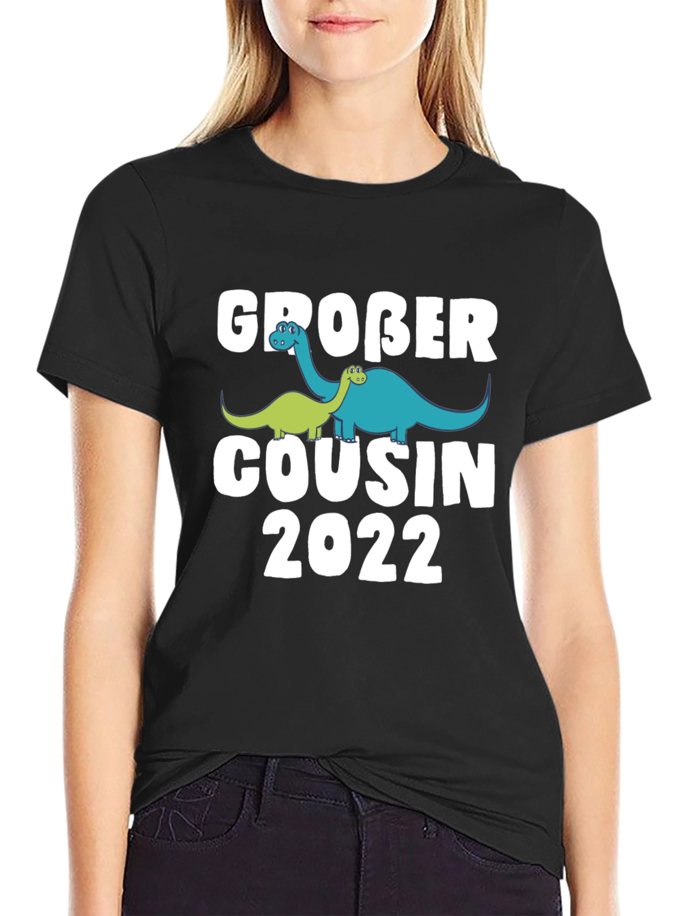 Großer Cousin 2022 Dinosaur T-Shirt