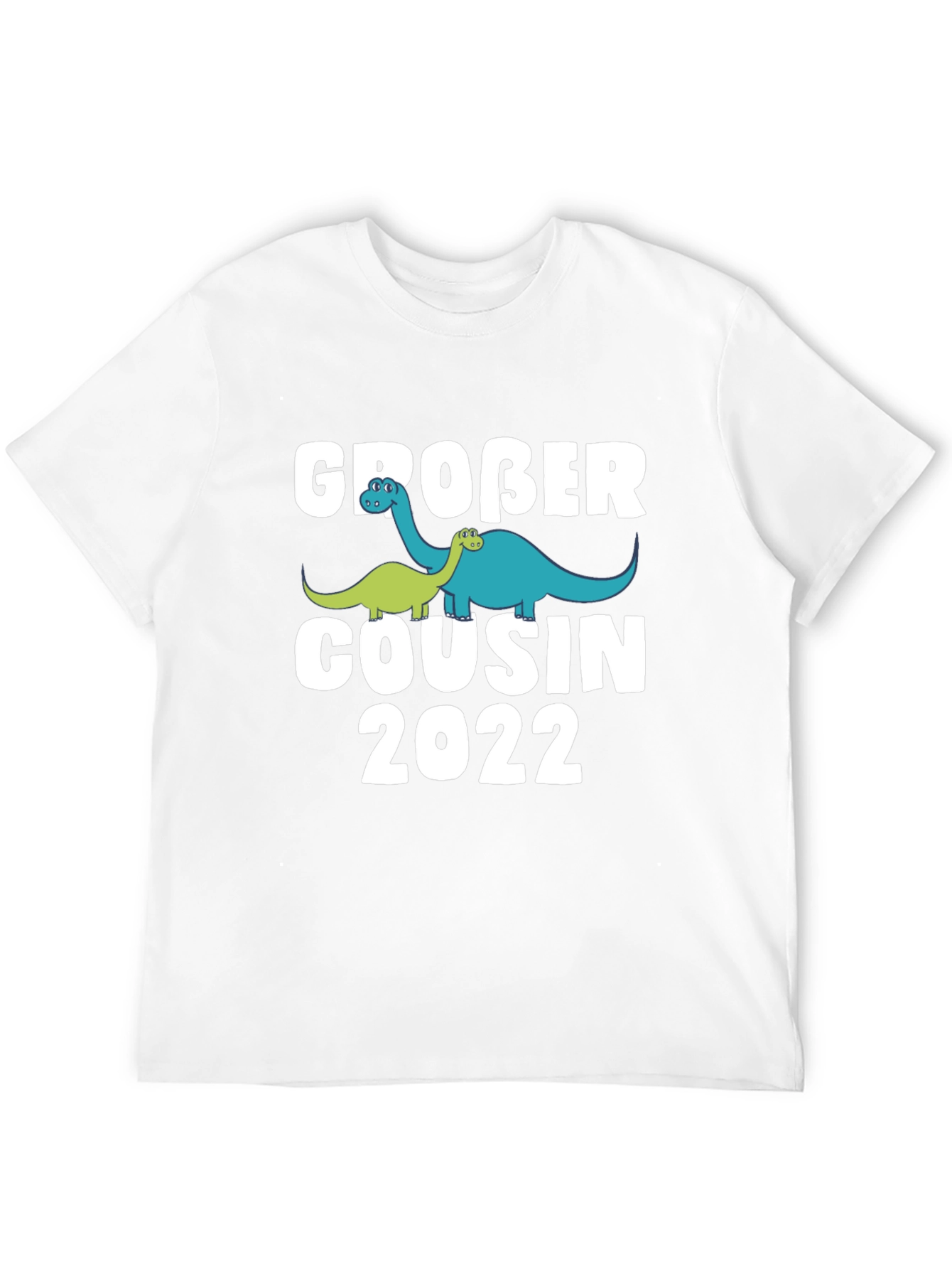 Großer Cousin 2022 Dinosaur T-Shirt
