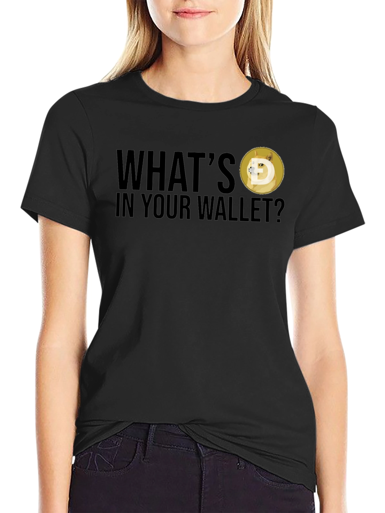 Whats in Your Wallet? Dogecoin T-Shirt
