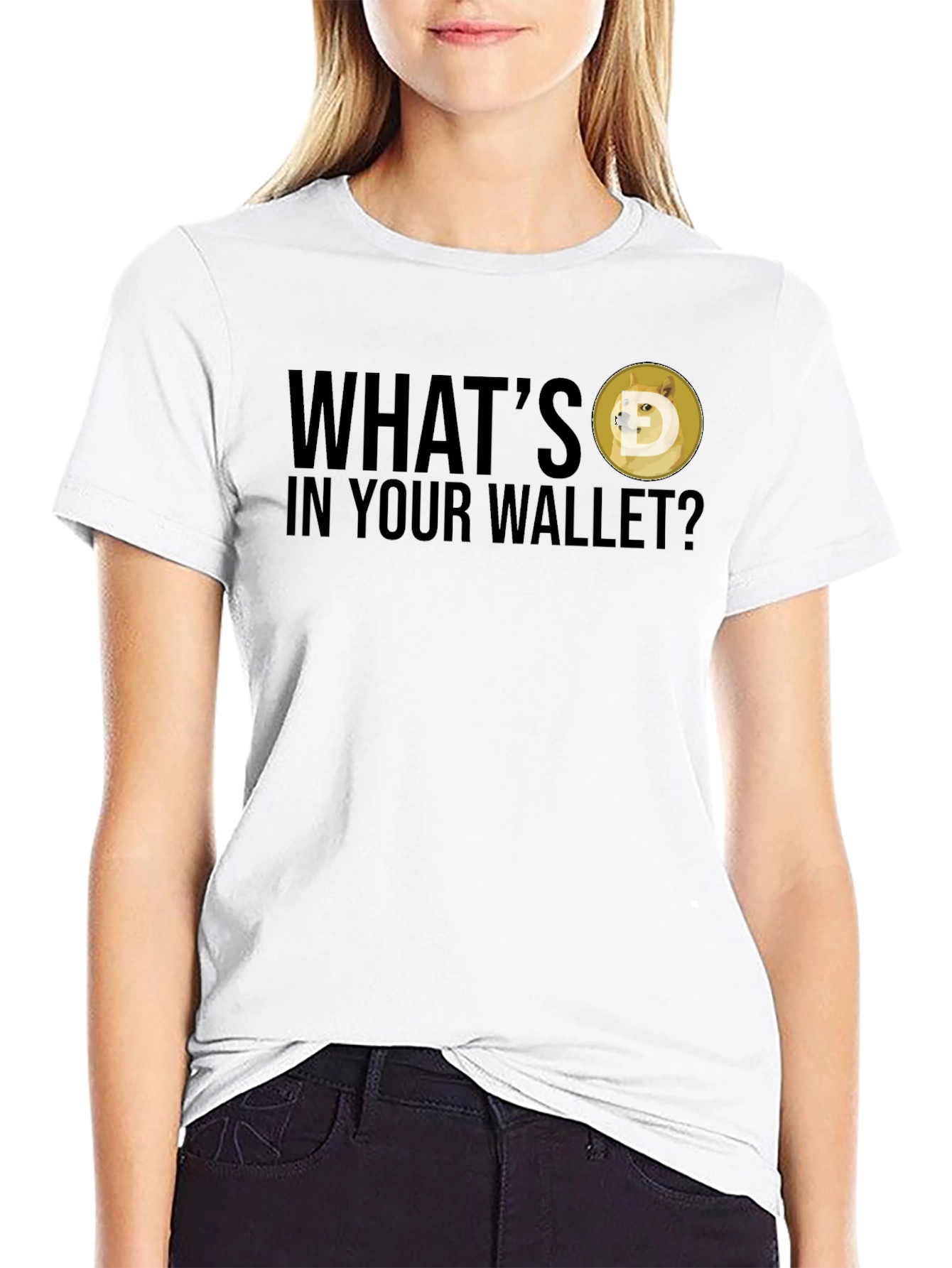 Whats in Your Wallet? Dogecoin T-Shirt