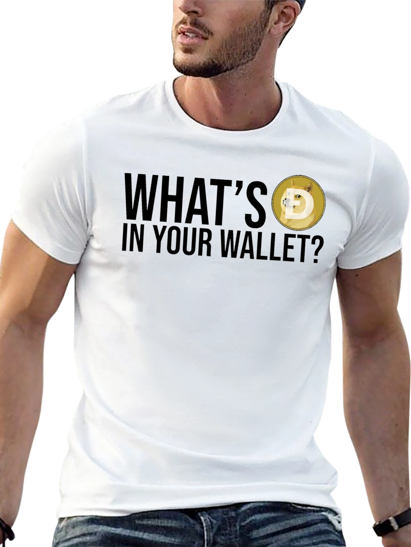 Whats in Your Wallet? Dogecoin T-Shirt