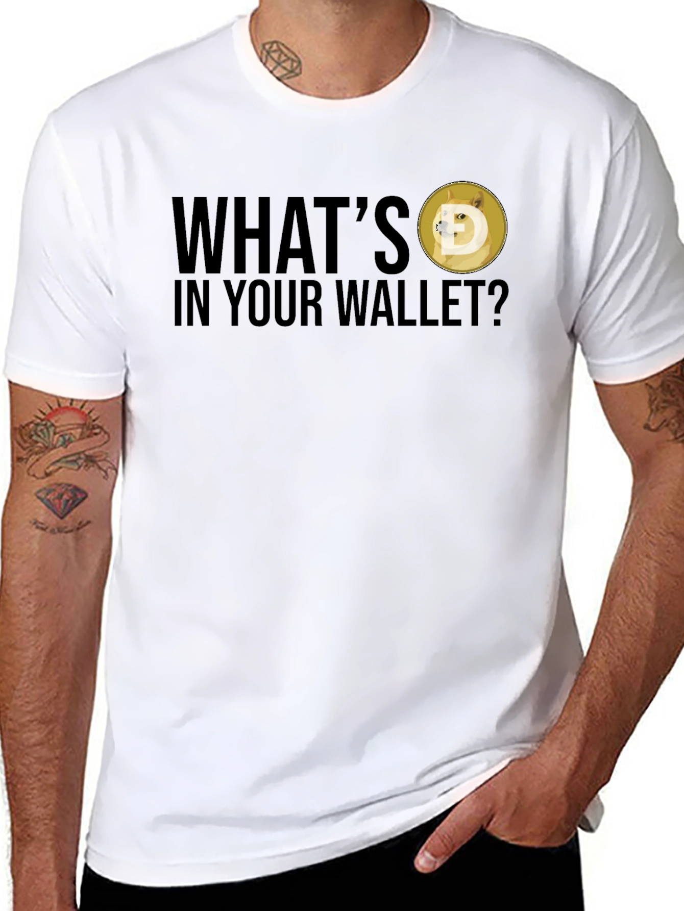 Whats in Your Wallet? Dogecoin T-Shirt