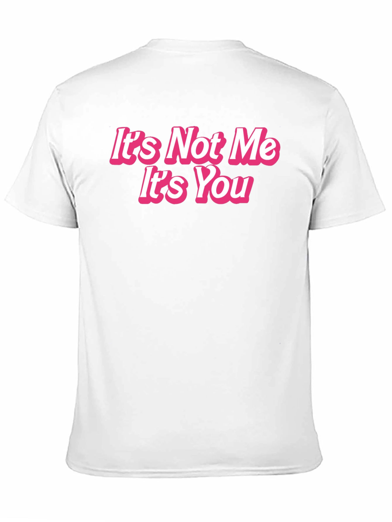 Its Not Me Its You Funny Graphic Tee