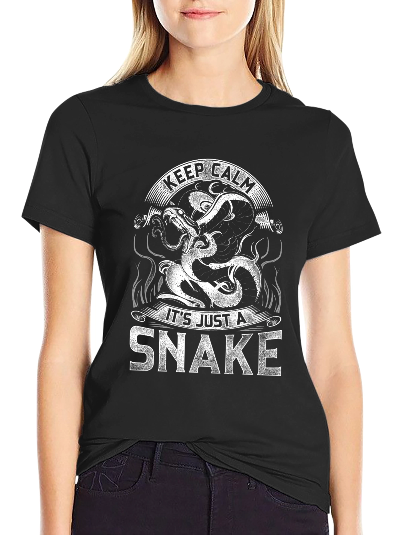 Keep Calm Its Just a Snake T-Shirt