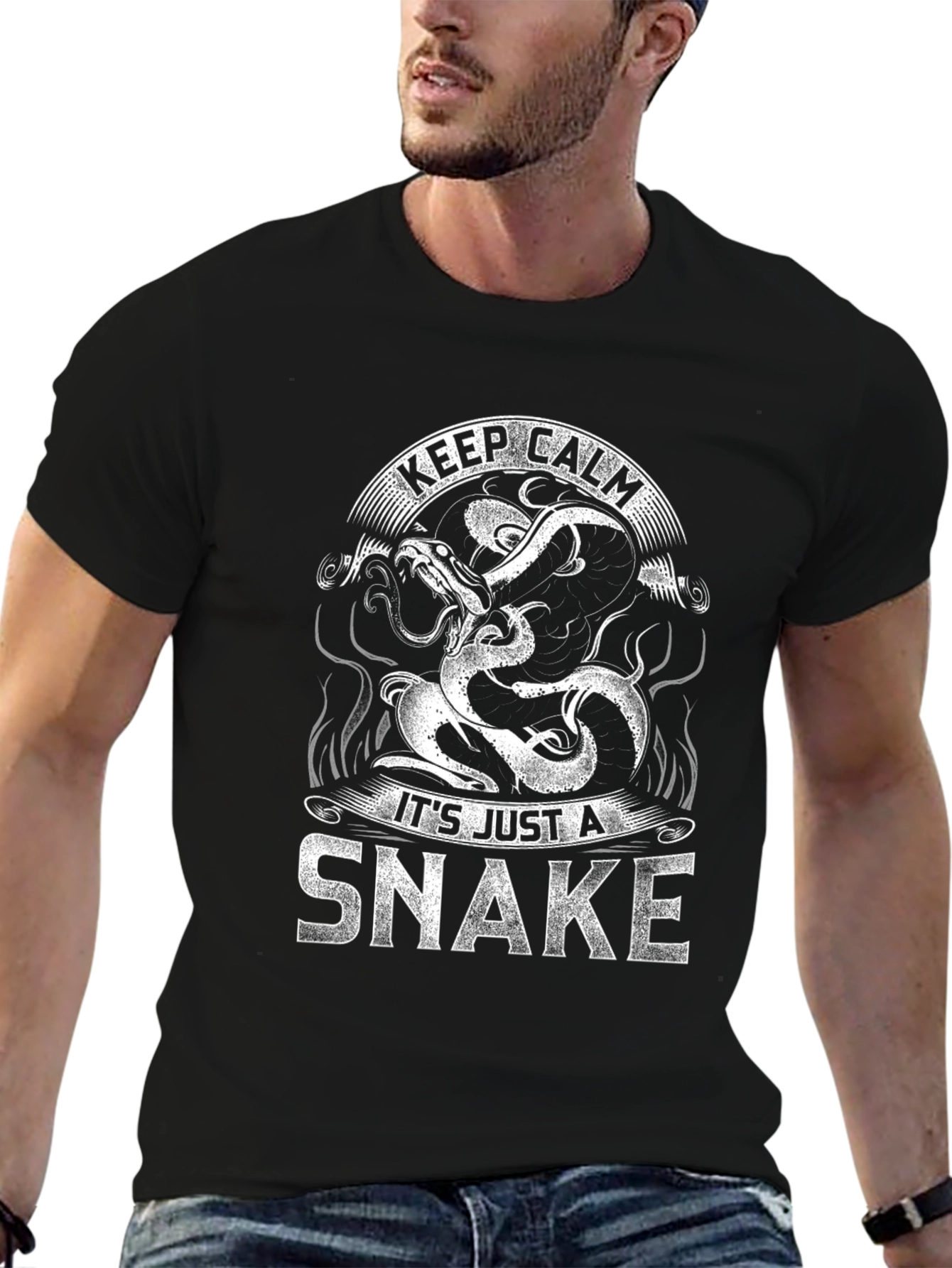 Keep Calm Its Just a Snake T-Shirt